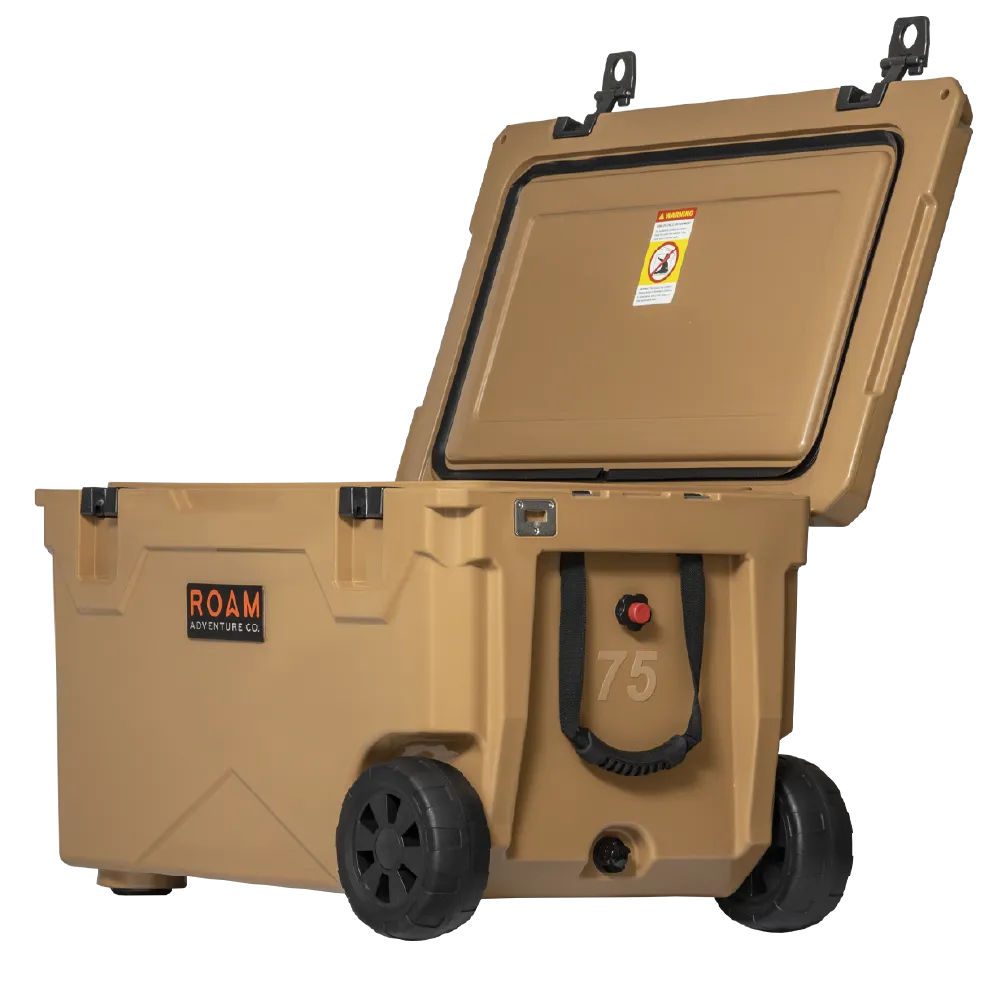 ROAM 75qt Rolling Rugged Cooler