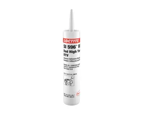Sealant - Loctite® 596 Red High Temp RTV Silicone Adhesive Sealant, 300mL Cartridge, 198817