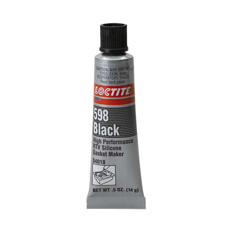 Sealant - Loctite® 598 Black High Performance RTV Silicone Gasket Maker, 0.5oz Tube, 34018
