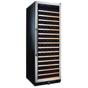 Smith and Hanks 166 Bottle Single Zone Wine Cooler, Stainless Steel Door Trim - RW428SR