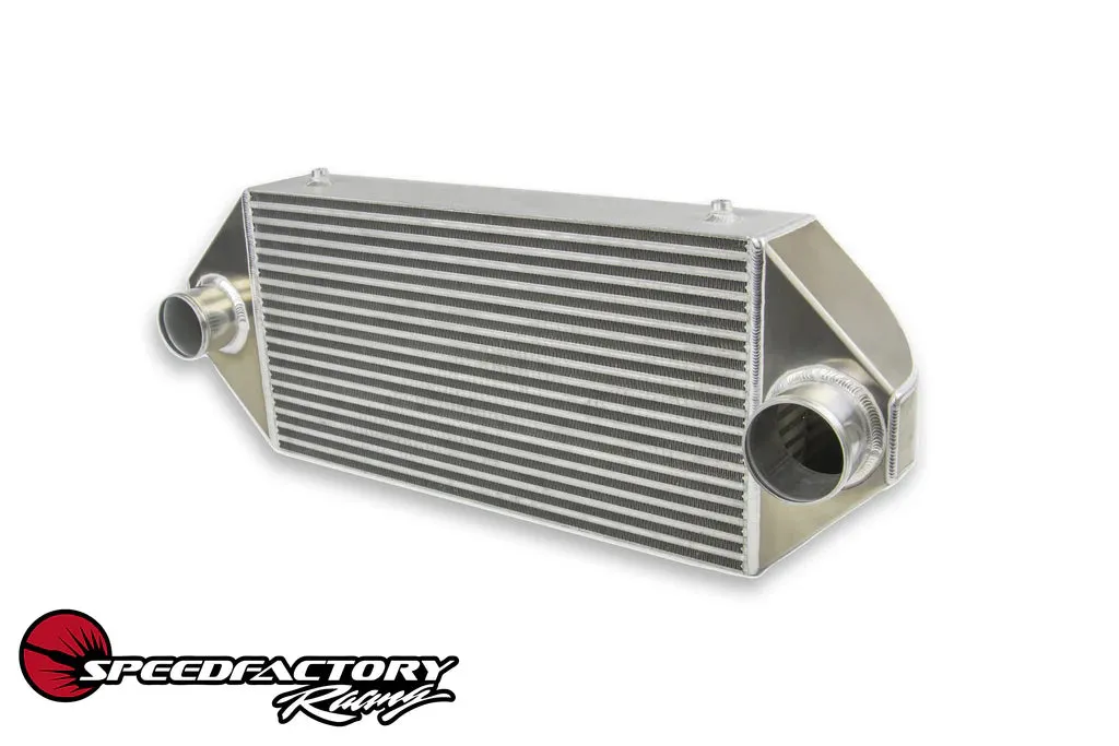 SpeedFactory Racing HP Dual Backdoor Front Mount Intercooler  - 3" inlet / 3" Outlet (850HP-1000HP) - SF-06-086