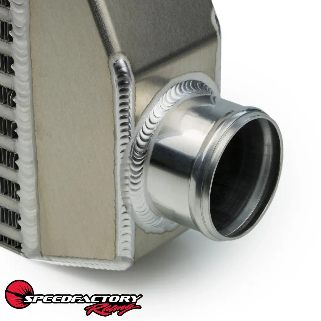 SpeedFactory Racing "Street" Side Inlet/Outlet Universal Front Mount Intercooler - 2.5" Inlet / 2.5" Outlet (300HP-500HP) - SF-06-082
