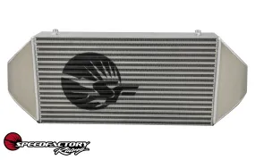 SpeedFactory Racing Standard Dual Backdoor Front Mount Intercooler - 3" Inlet / 3" Outlet (600HP-850HP) - SF-06-083