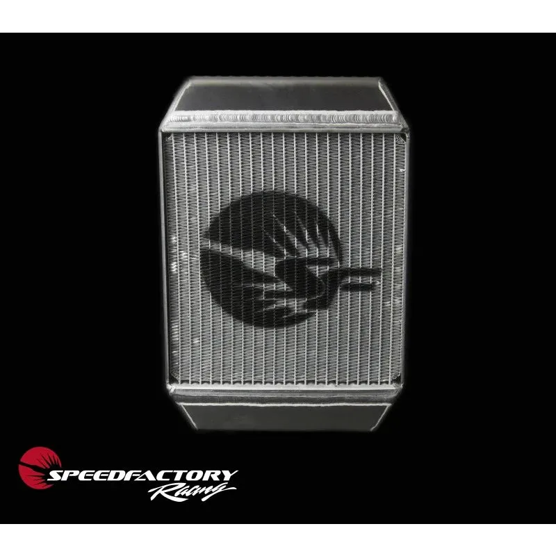 SpeedFactory Racing Universal Aluminum Race Radiator -16AN - Without -16an Hose & Fitting Kit - SF-06-021