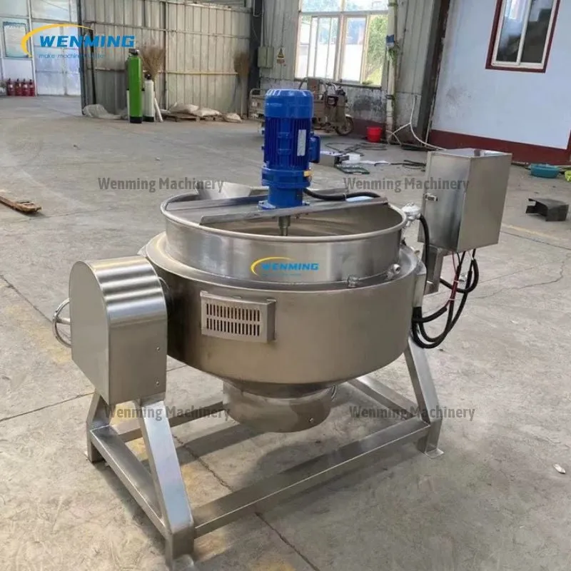 Stainless Steel Jacketed  Mixer Cooking Pot