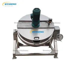 Stainless Steel Jacketed  Mixer Cooking Pot