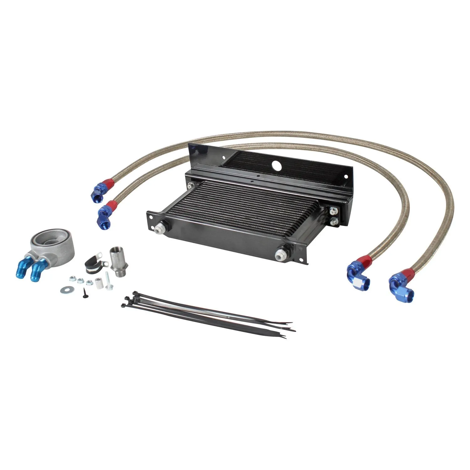 STILLEN Gold Series Performance Oil Cooler Nissan 350Z (03-09) Infiniti G35 (03-07) [Street Kit] 400633