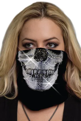Super Bling Skull White Soaker Tube
