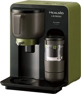 TE-GS10A-B SHARP HEALSIO Green Tea Presso Matcha Tea Leaf Grind AC100V NEW