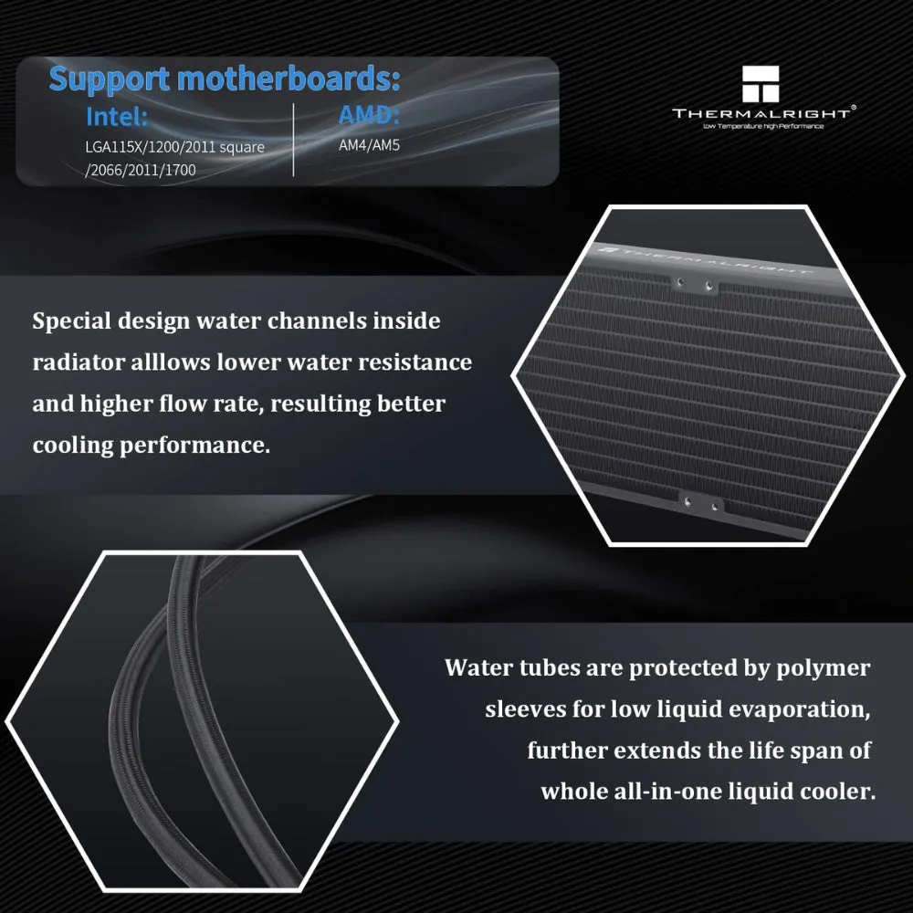 Thermalright Frozen Prism 360 ARGB CPU Liquid Cooler