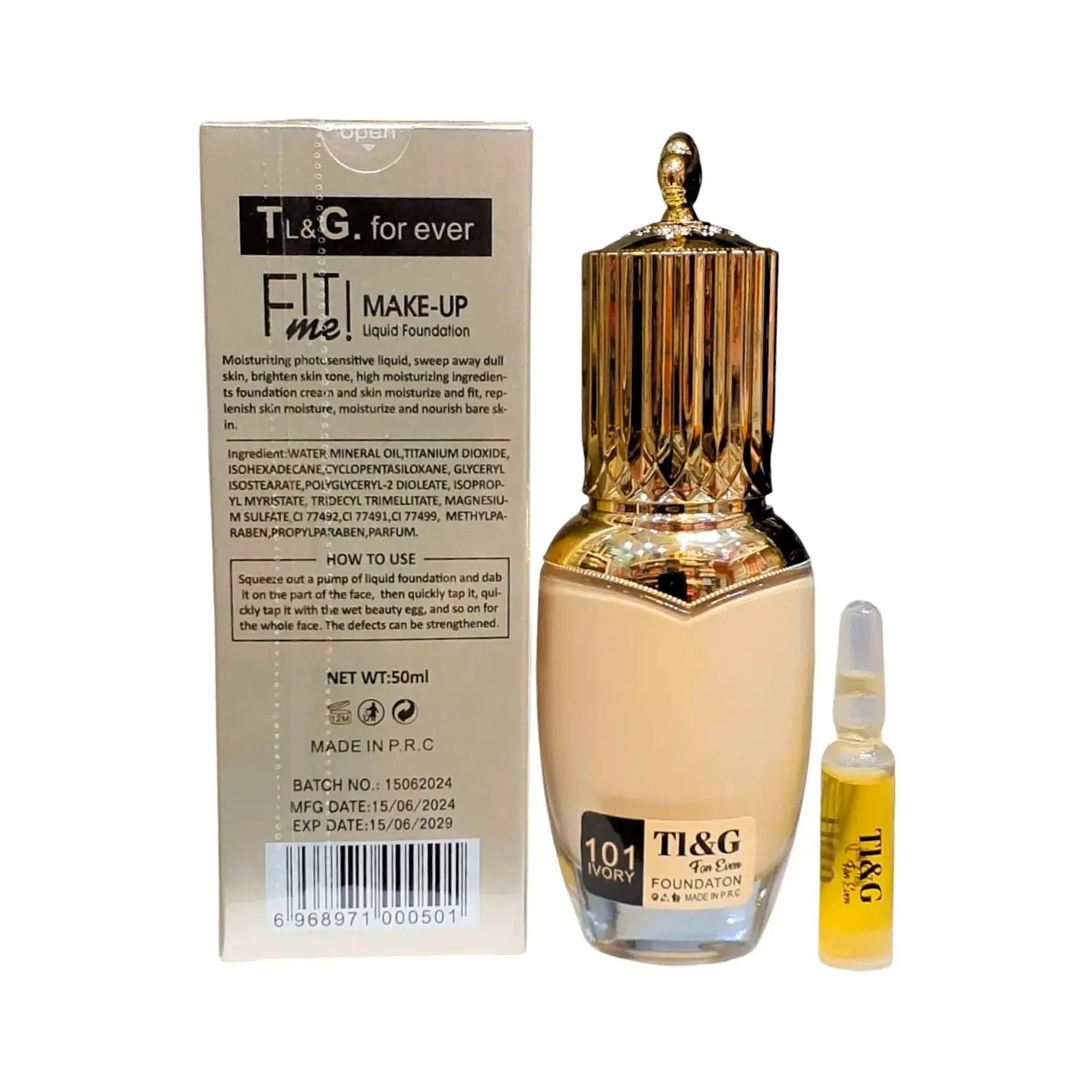 TL and G Forever Fit me Liquid Foundation 50ml