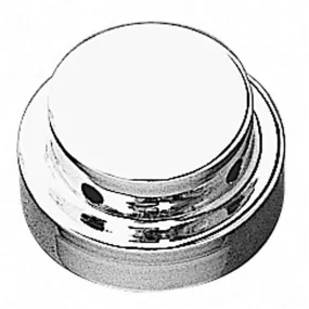 Trans-Dapt Overflow Cap Cover Chrom