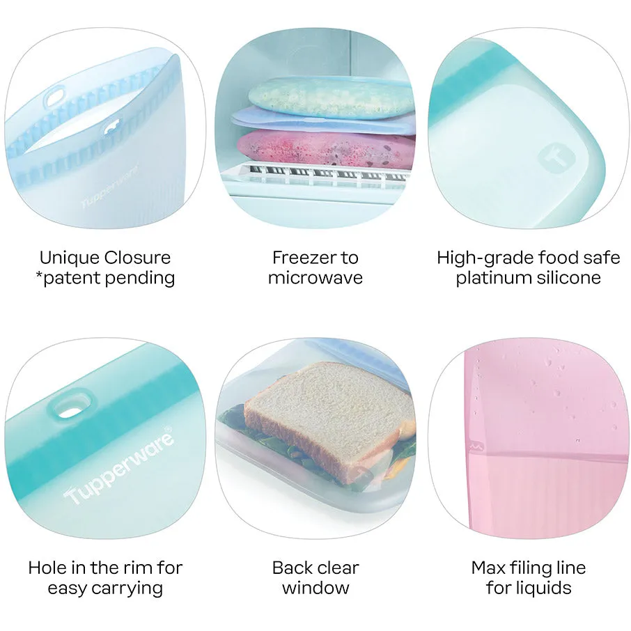 Ultimate Silicone Slim Bag | Set