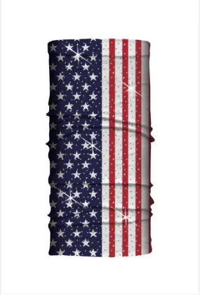 USA Flag Soaker Tube with Gems