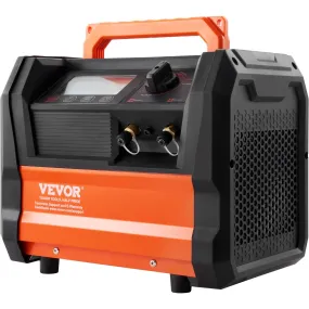 VEVOR Refrigerant Recovery Machine 1 HP Dual Cylinder Brushless