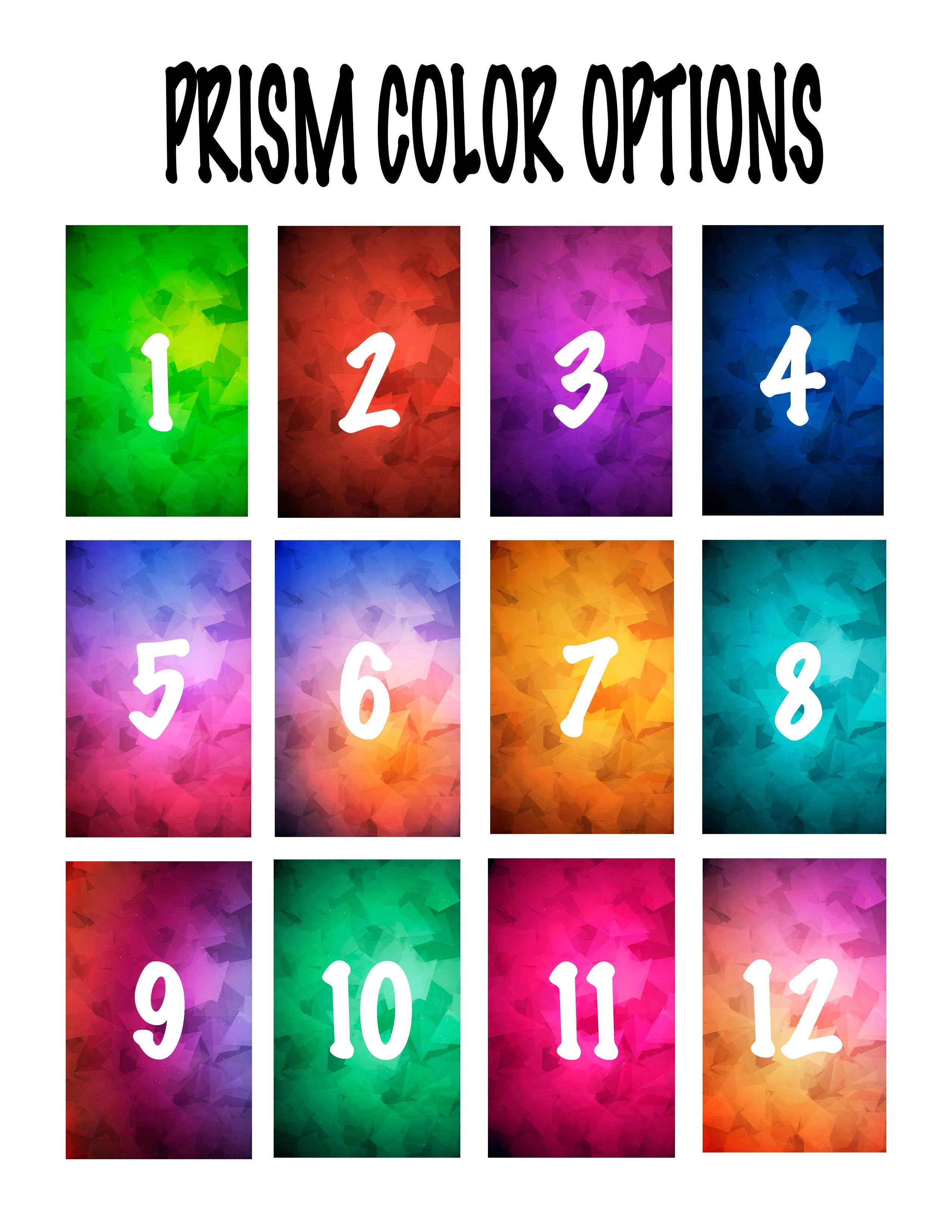 Volleyball Cooling Towel with Prism Background