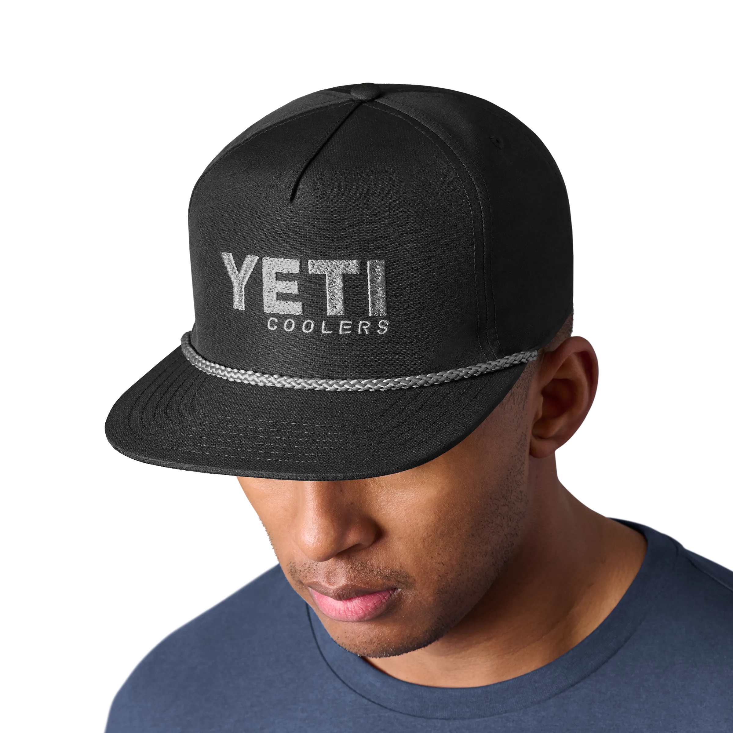 Yeti Coolers Flat Brim Rope Hat