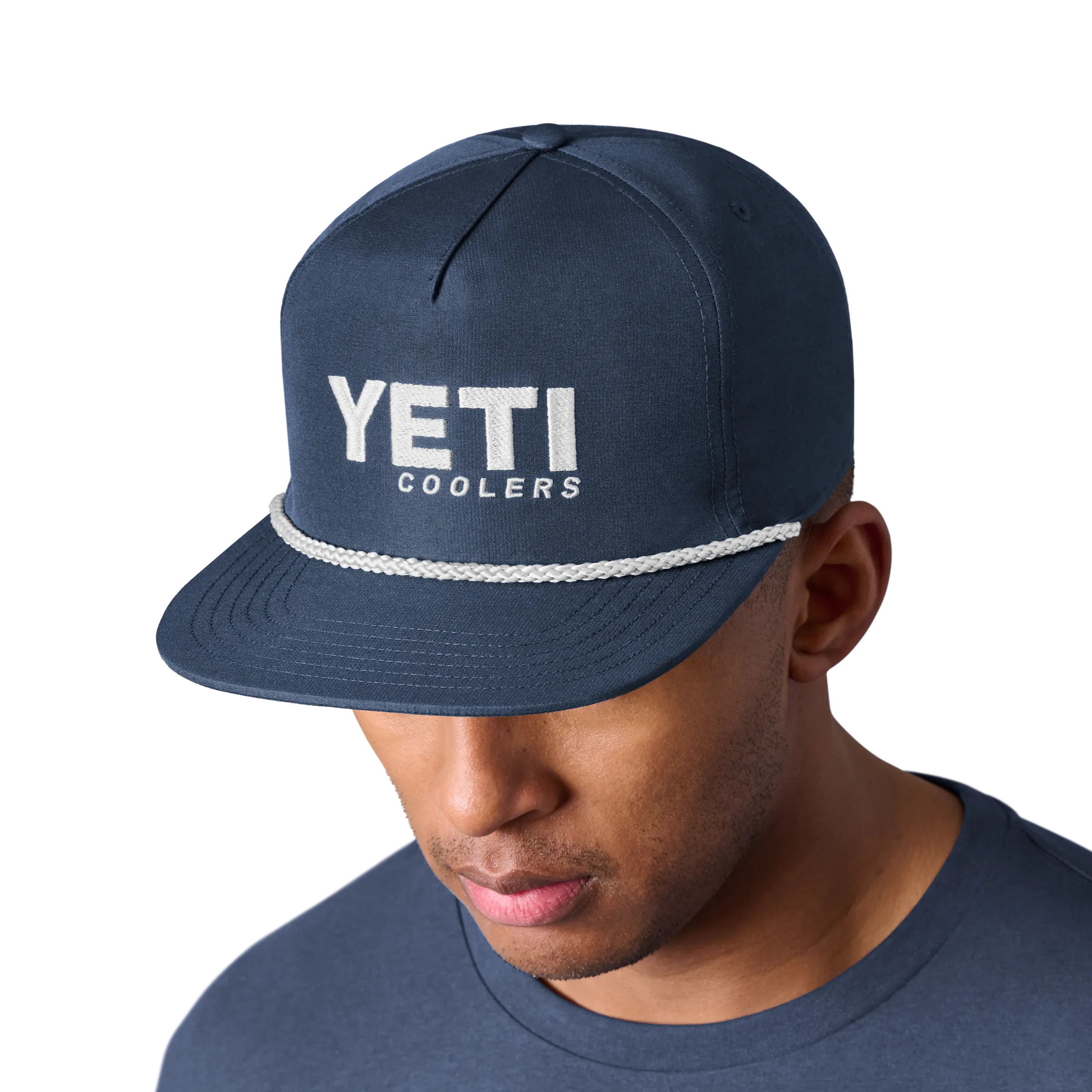 Yeti Coolers Flat Brim Rope Hat